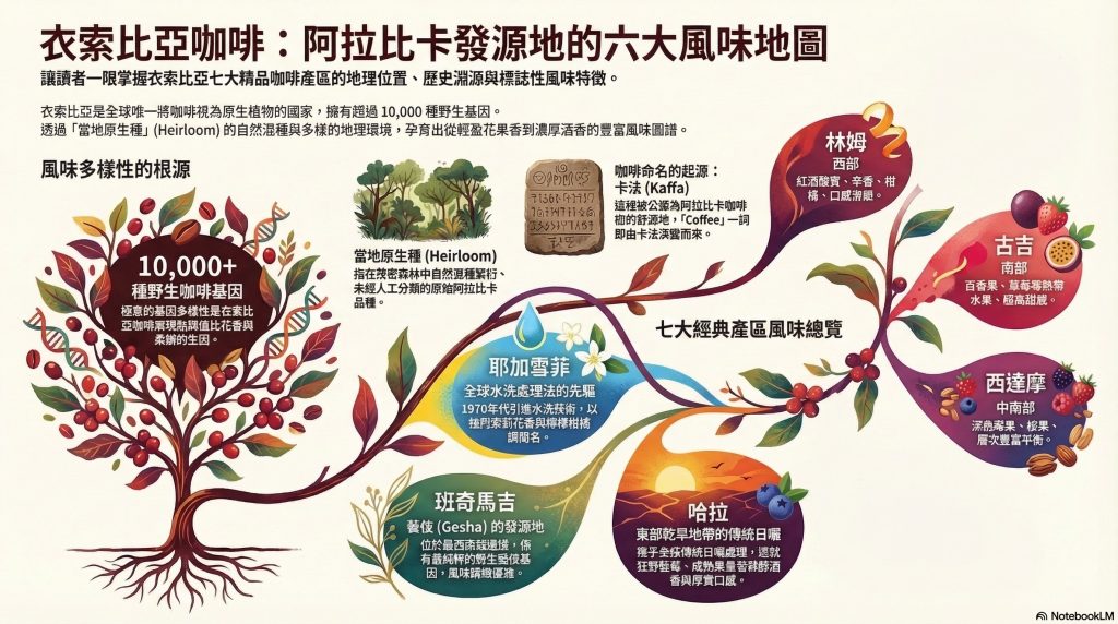 衣索比亞咖啡產區分析